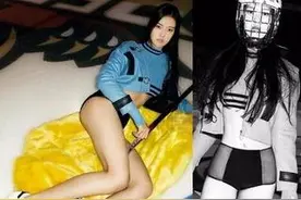 张常宁成人杂志写真，展现笔直大长腿，颜值惊艳身材修长引人关注图片