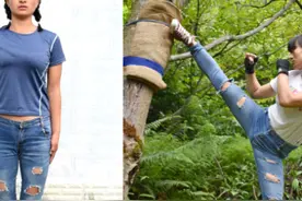 退伍女兵回村后每日高强度训练5小时：脱下军装，我还是个兵图片