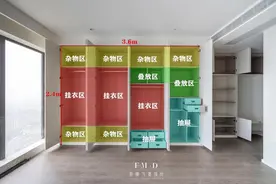 没有衣帽间不是最大的遗憾，卧室配顶天立地柜，4种选择不会后悔图片