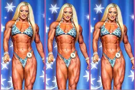 力与美-2018阿诺德健美比赛业余组冠军Milica Narancic图片