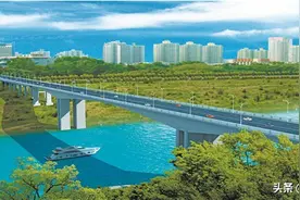 全长1960米 投资2.88亿元，三汇中学大桥月底开工图片