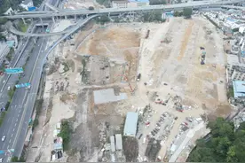 【直击“三改”现场】二戈寨东站货场棚户区一期项目改造加紧施工中图片