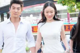 霍思燕手挽老公杜江出席活动，大家的注意力却都在第3张图片