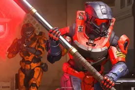 《光环：无限》的AI学会了蹲起嘲讽玩家，官方解释说只是BUG图片