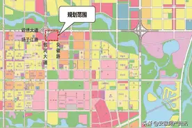 滨湖省府中轴再爆居住地，105亩，规划已公示图片