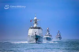 中国海军新封号：“全球最大海军”！美国是“嘲讽”还是别有用心图片