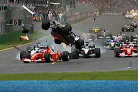 视频 | F1十大“飞车”现场 一个比一个惨图片