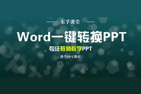 原来Ｗord也可以一键转换成PPT，从此再也不用复制粘贴了图片