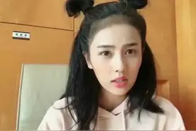 白鹿因胎毛太多遭误会是刻意画发际线，本尊亲自下场澄清解除误会图片