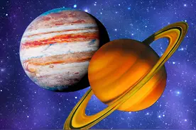 在2020年结束之前，木星和土星将有一个相伴的天文奇观图片