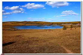 坝上草原 御道口 木兰围场 月亮湖图片