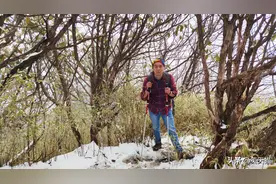 上次带了两根登山杖去爬3420米的彭州铁瓦殿，才发现这太好用了图片