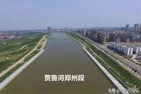 大水冲垮鱼塘，郑州贾鲁河钓鱼人忙不停：一天能钓几十斤大鱼图片