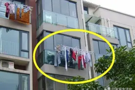浙江发现一户人家晾衣，做法真的高明，拍给大家瞧瞧，太实用了图片