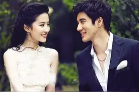 吴尊林立莹婚纱照太美了！女生温柔贤惠男生帅气多金，互动超甜蜜图片