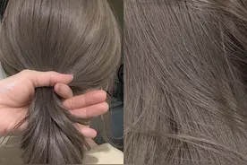 适合35岁女人的“减龄发色”，温柔又显质感，不挑发型还百搭图片