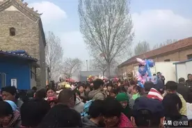 河北农村的庙会图片