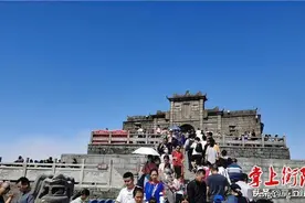 国庆中秋假期，南岳衡山景区接待人次全省排名第一图片