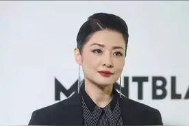 俩前央视主持人红毯比美，周涛梳大背头好攻，杨澜过分正式显拘谨图片