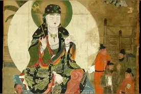 敦煌遗画：地藏王菩萨圣像集锦图片