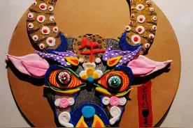 「绘画教程」手工—牛转乾坤图片