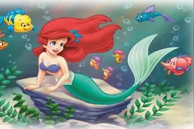 将一直幻想中的人鱼带到眼前，满足了孩子们对人鱼的所有好奇图片