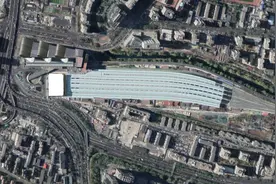 航拍高铁G2409次（北京北-呼和浩特东）各车站，途经东花园和兴和图片