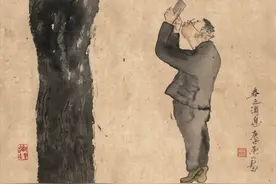 画里话外之一“行为艺术”图片