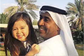 因“长得美”5岁进豪门，被迪拜富豪收养后的小女孩，现在怎样？图片