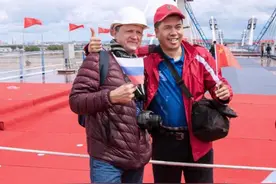 俄罗斯人眼中的黑河两岸：澡堂-黑河和布市之间的桥梁图片