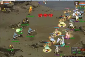 大话西游2：最奇葩的队形搭配，四只猴小孙上线，颜色艺术了图片