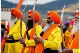 戴头盔打仗算我输！印度军队里的锡克族军人，头巾越厚战力越强图片