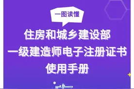 住房和城乡建设部一级建造师电子注册证书使用手册图片