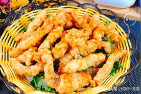 炸酥肉时，万不可放面粉！教您一招，酥肉又香又脆，7天也不回软图片