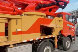 “两伸腿7节臂”，我的S系列泵车满管打料又快又稳图片