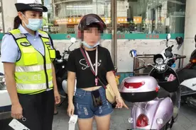 罚2300元！轻便摩托套用电动自行车牌，北流有人挨了图片