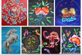 自治区级非物质文化遗产 指尖上的艺术――翁牛特蒙古族刺绣图片