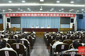 中央第十二巡视组向中南大学党委反馈巡视情况图片