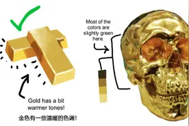 「绘画教程」如何绘制简单的金属材质呢？（材质教程）图片