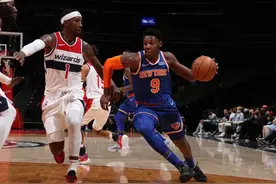 尼克斯大胜奇才，罗斯老而弥坚，哈雷尔怒刷两双，库兹马又搞笑了图片