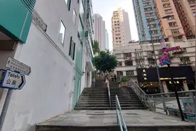 老香港，穿越楼梯街时光旅途，踏上华人升龙道图片