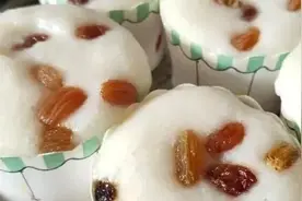 大米发糕怎么做美味呢？厨师长教你技巧，做出来蓬松暄软有口感图片