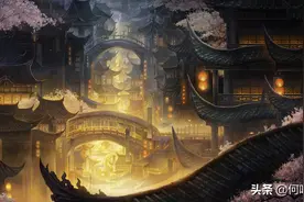 一组非常漂亮的概念场景插画作品！想象力十分丰富图片