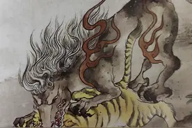 驳马虎疑：《山海经》中把老虎当饭吃的驳马，为何甘愿成为坐骑？图片