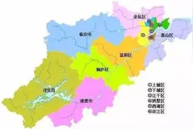 杭州主城区块版图，杭州买房不迷路。图片