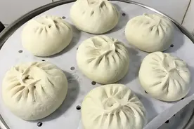 家庭做冷冻包子，以后不用解冻直接蒸，一次发酵轻松搞定早餐图片