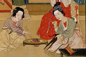 中国十大传世名画之一，《汉宫春晓图》高清细赏，收藏了图片