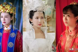 杨紫古装嫁衣造型又仙又美，锦觅白色婚服成经典，白夭夭更显清新图片