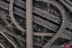21条匝道形似迷宫 成都“最复杂立交桥”走红图片