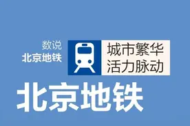 地铁上的北京，这些数据真相了图片